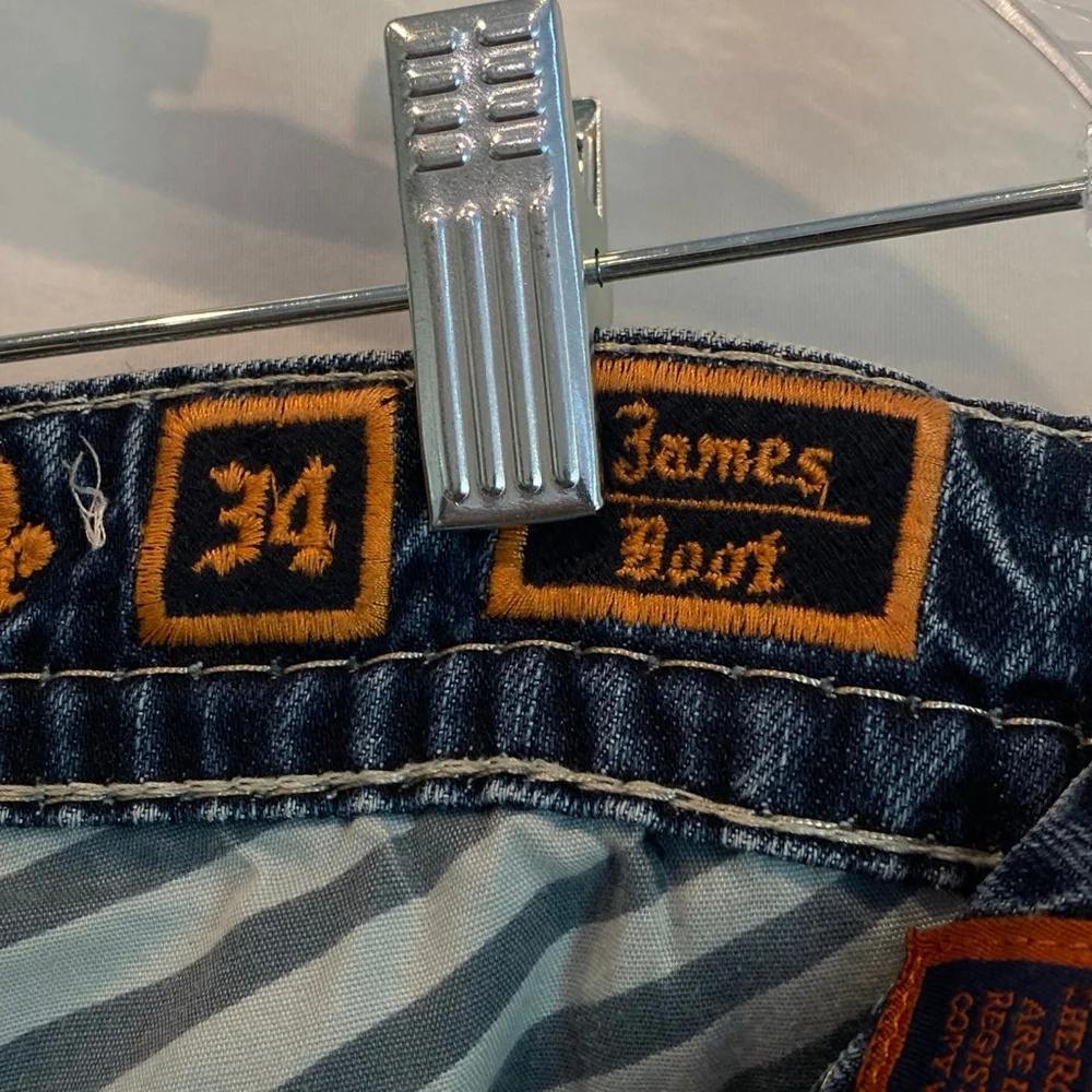 Rock Revival James Bootcut Men’s Jeans in Size 34